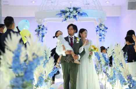 愛する子供とつくるFamilyWeddingの演出画像