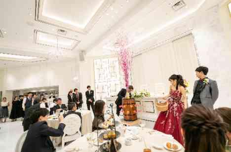 大好きな野球を結婚式のアクセントに！の演出画像