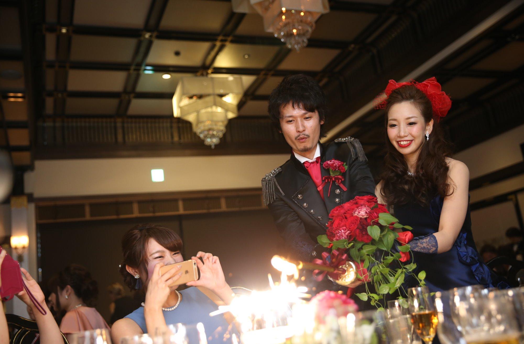 楽しくお洒落で、ジブリ×和の結婚式♪の披露宴画像