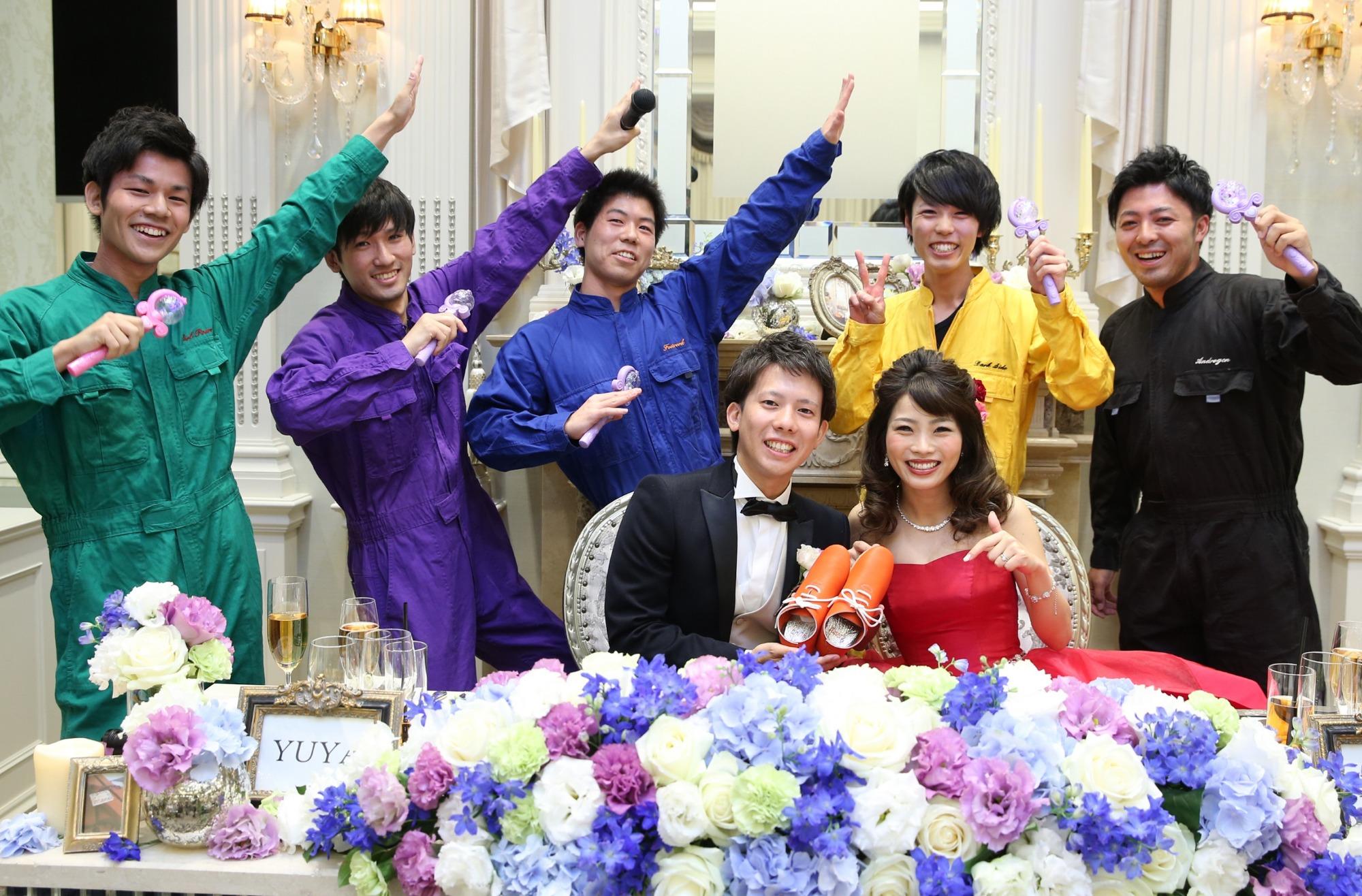 こだわりの演出も手作りも全部やって本当に良かった！の披露宴画像