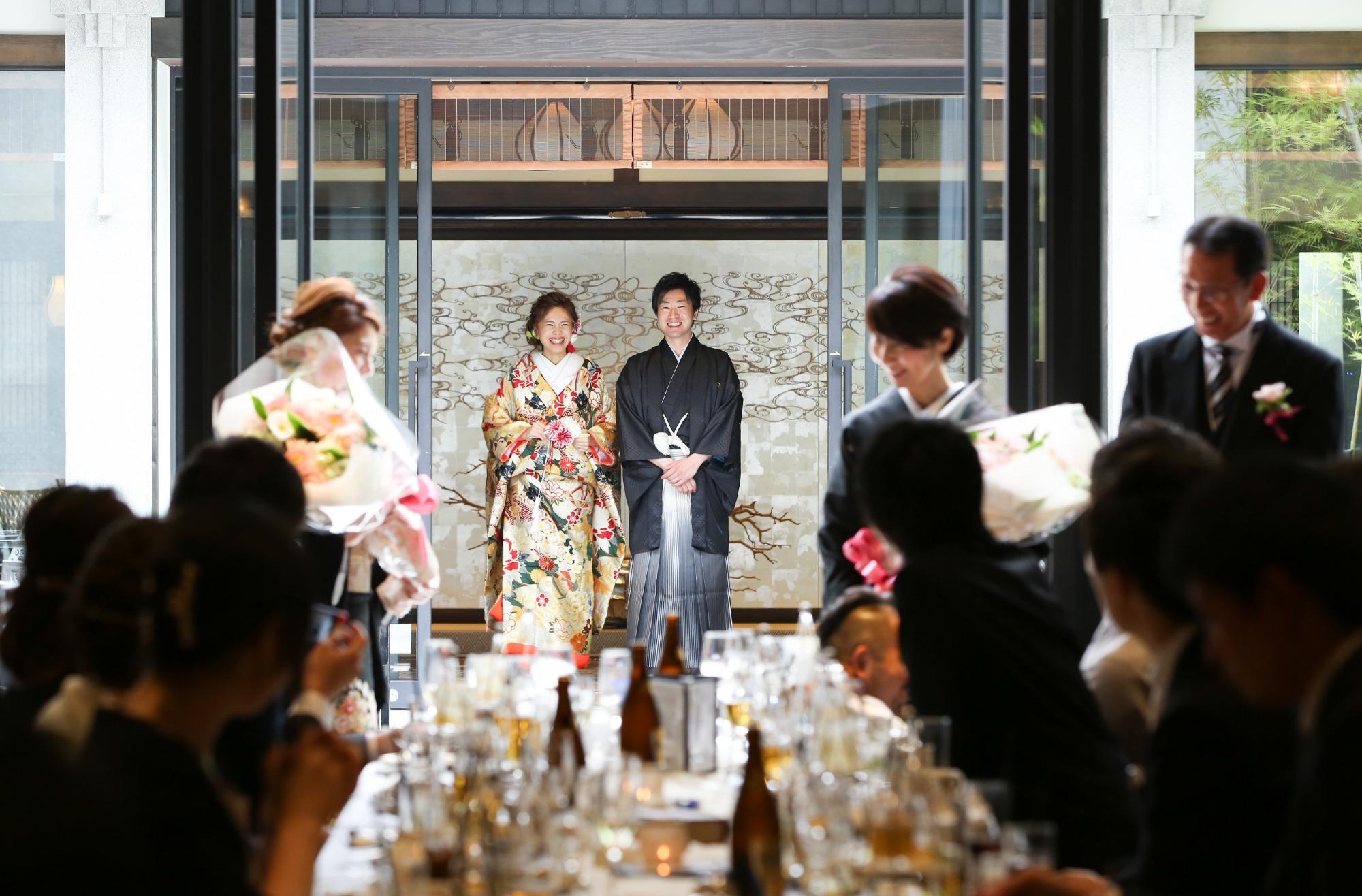 涙あり笑顔あり、ゲストの方へおもてなし結婚式♪の披露宴画像