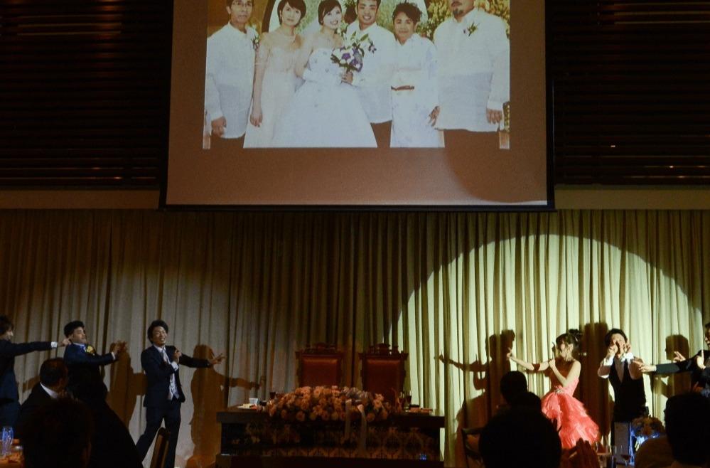 ゲスト全員が楽しめるご結婚式の披露宴画像