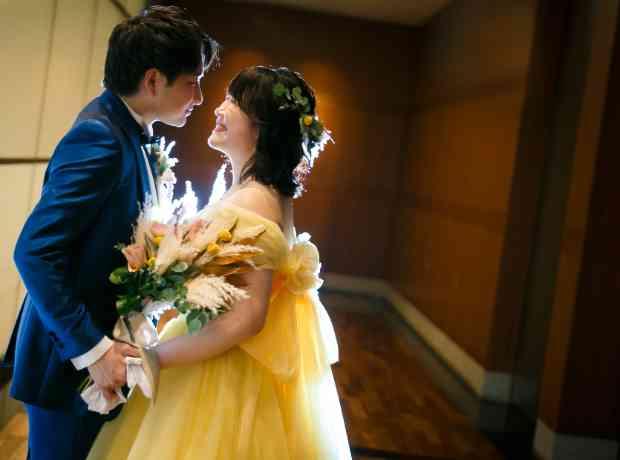 都心の真ん中で叶えるトワイライトWedding❋＊の挙式実例画像