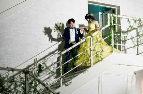 都心の真ん中で叶えるトワイライトWedding❋*の披露宴画像