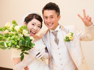 お二人だけのオリジナルウェディング♪の挙式実例画像