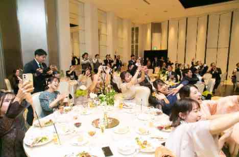 会場一体となり大盛り上がり!笑いあり涙ありの1日の披露宴画像