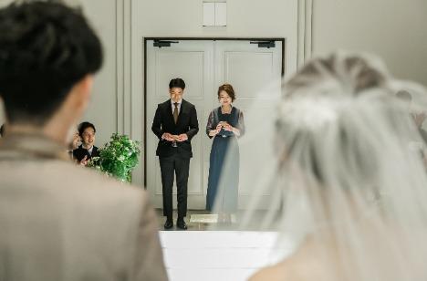 趣味を活かしたアイデア満載!皆んなとたくさん笑う日の挙式画像