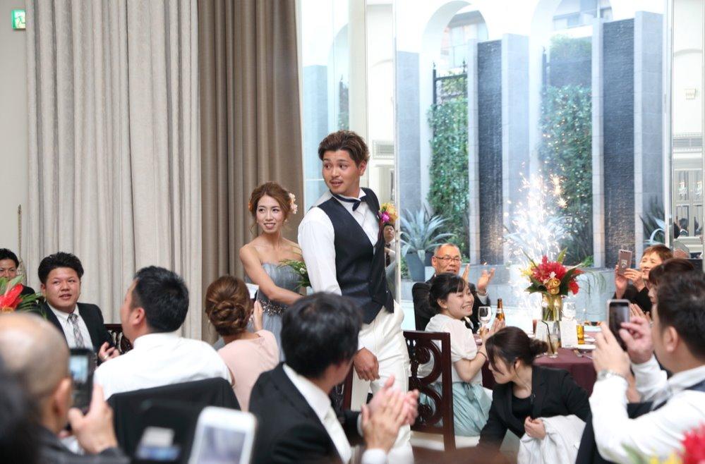 Resort感溢れるガーデンPartyの演出画像