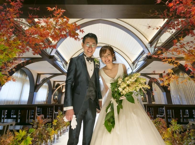 サプライズ盛りだくさんの結婚式の挙式実例画像