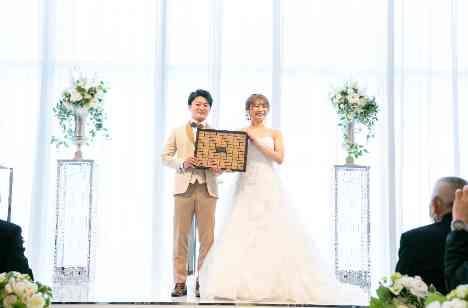 トレンド×ゲスト参加型♪なおしゃれWeddingの挙式画像