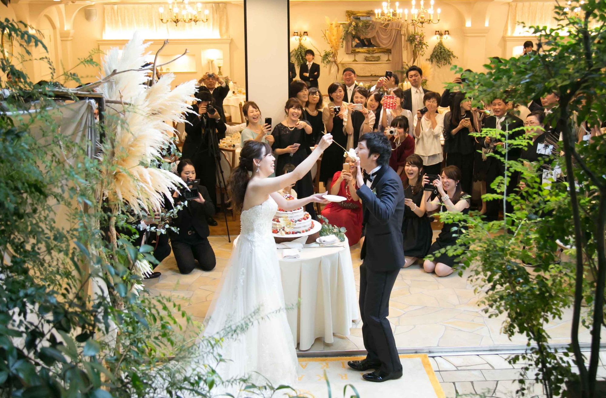 ~偶然見つけた幸運~の披露宴画像