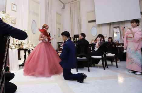 Trendy Autumn Weddingの披露宴画像