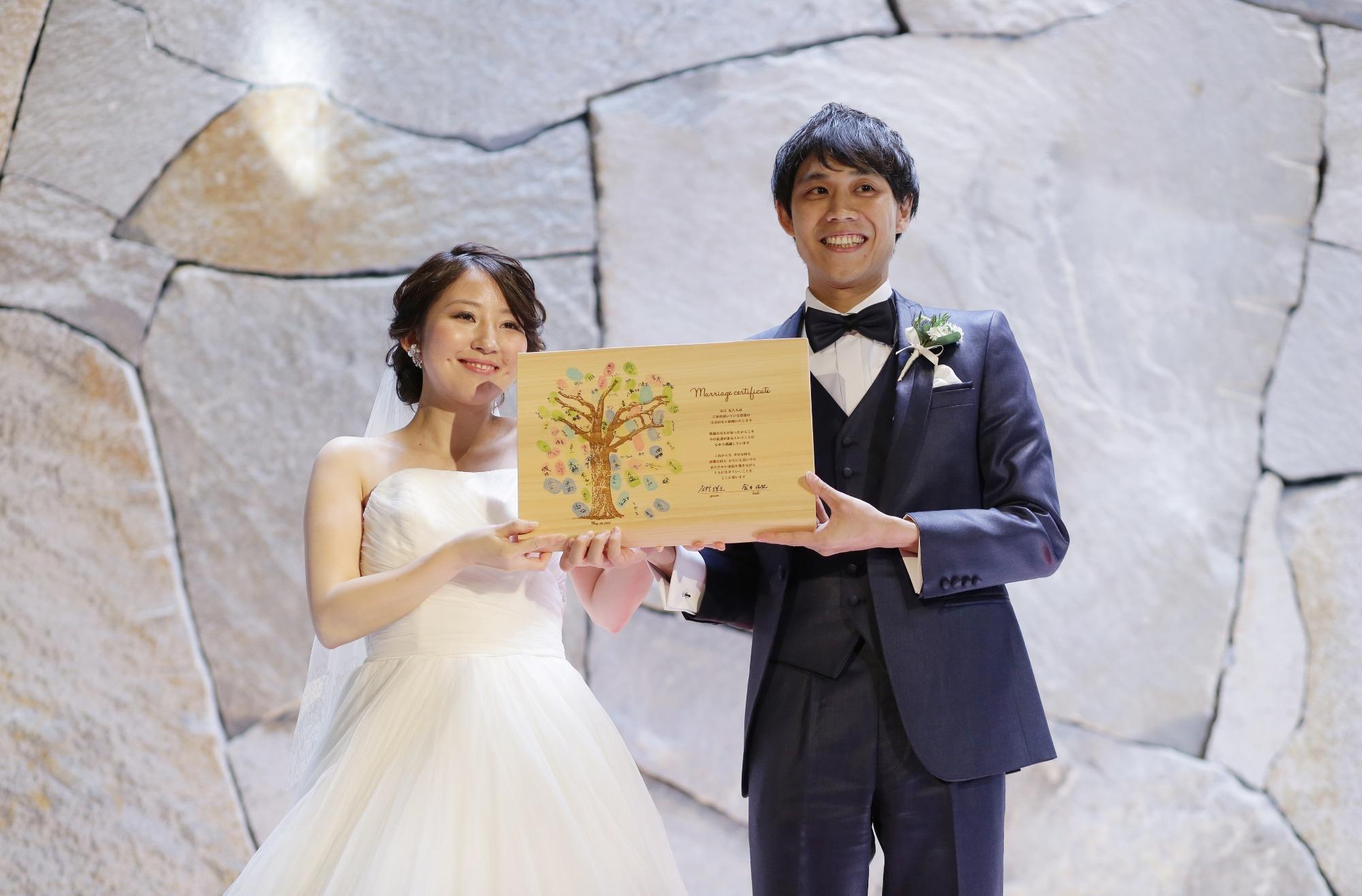 笑顔溢れるガーデンパーティ☆の挙式画像