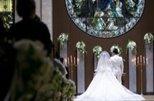 アットホームで自分達らしい結婚式の挙式画像