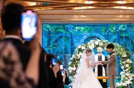 “DUCLASS WEDDING REPORT”の挙式画像