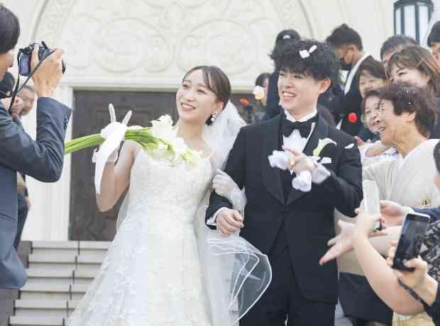 好きを詰め込んだ自分たちらしい結婚式の挙式実例画像