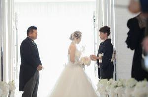 お子様と一緒にWEDDING♪
の挙式画像