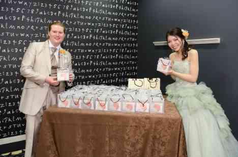 日本のおもてなしとイギリス要素を詰め込んだ結婚式の演出画像