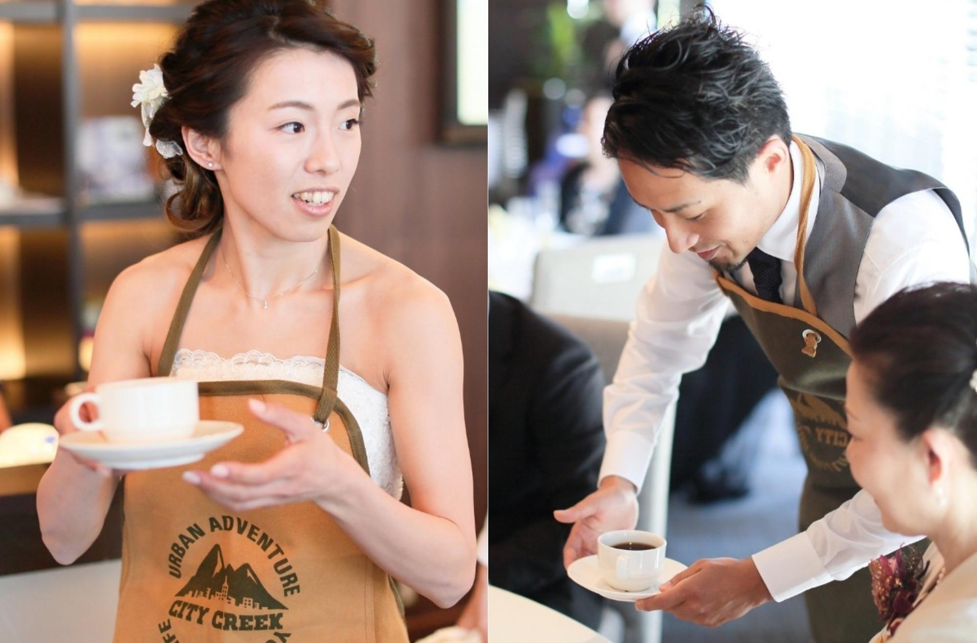 WeddingCafe HHAVE A TOSATの披露宴画像