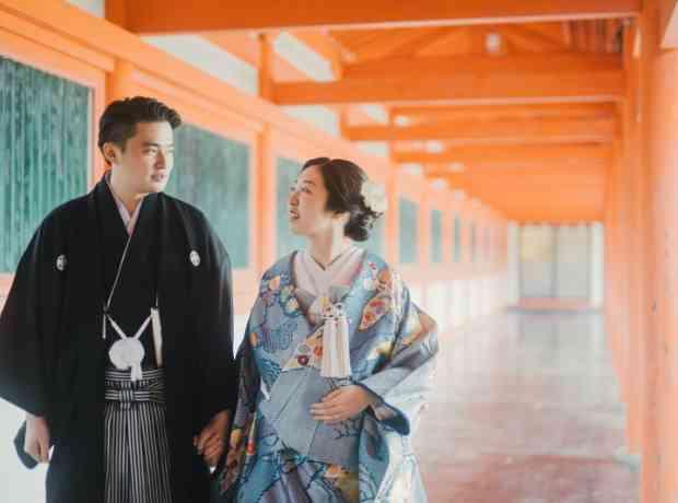 美景で叶える京のおもてなしウエディングの挙式実例画像