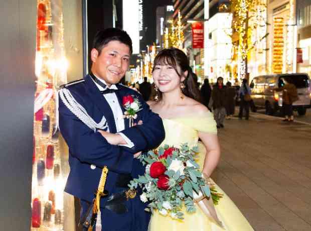 おふたりらしさと季節感あふれるWEDDINGの挙式実例画像