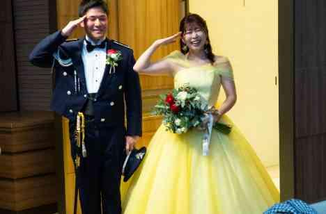 おふたりらしさと季節感あふれるWEDDINGの披露宴画像
