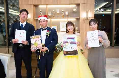 おふたりらしさと季節感あふれるWEDDINGの演出画像