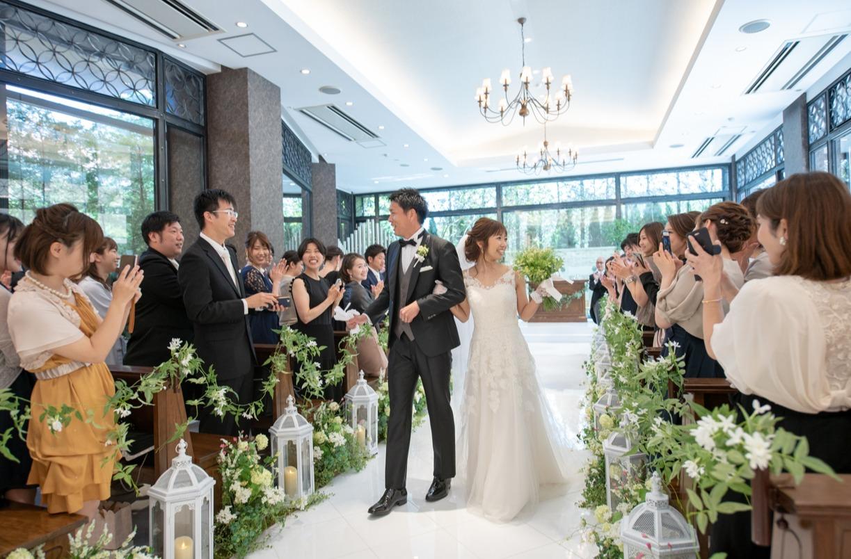 感謝・感動・感激…いっぱいの結婚式♡の挙式画像