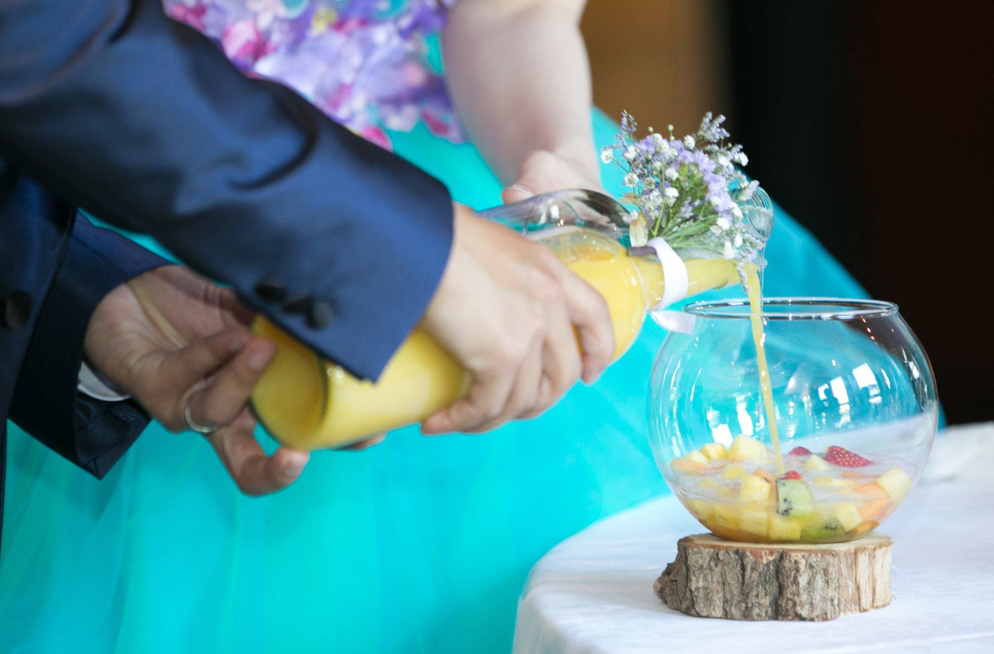 緑の中でみんなでワイワイ楽しい結婚式！の演出画像
