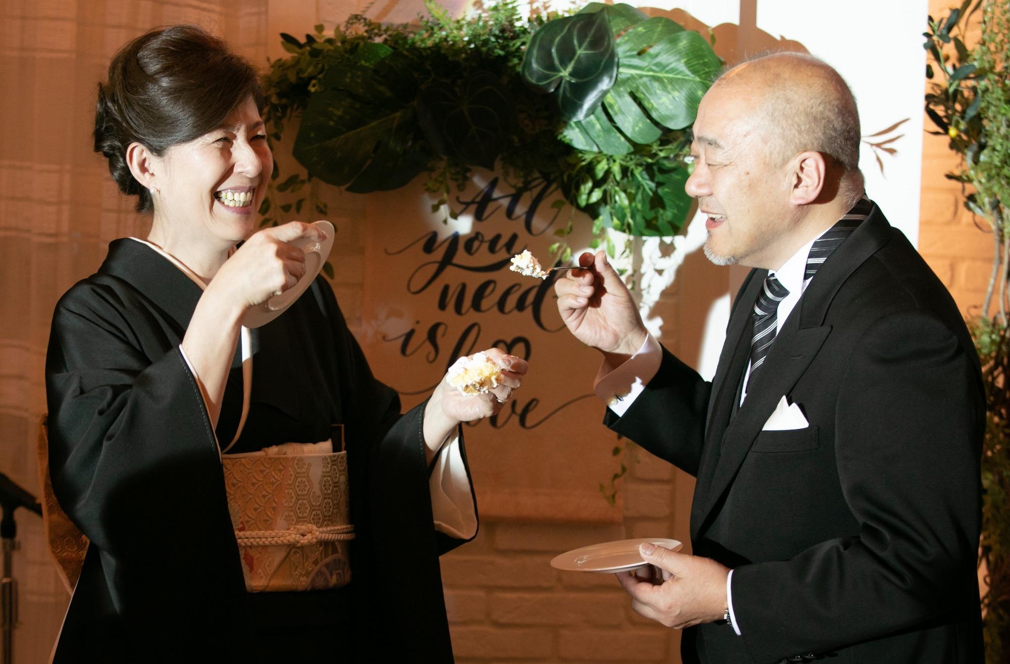 海をモチーフにした、笑顔溢れるアットホームな結婚式の演出画像
