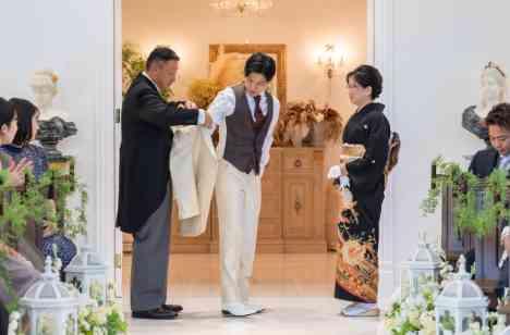一緒に楽しみながら、上質なおもてなしをの挙式画像