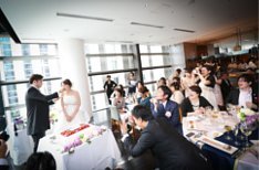 全ての出会いに感謝を込めて。自然体の大人ウエディング。の披露宴画像