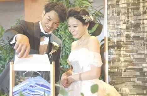 自分達だけでなく"皆と共通の思い出"になる結婚式にの披露宴画像