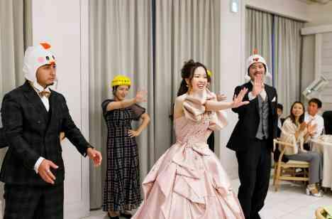 こだわりが詰まったゲストと楽しめるWeddingの演出画像