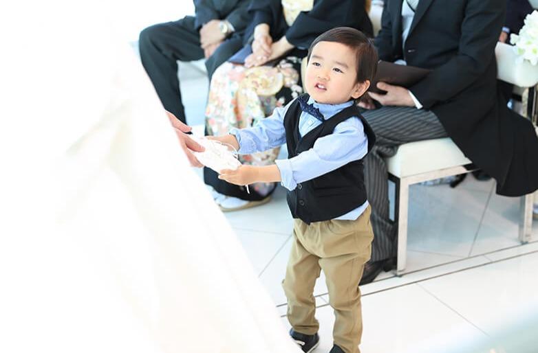 記憶に残る結婚式!の挙式画像