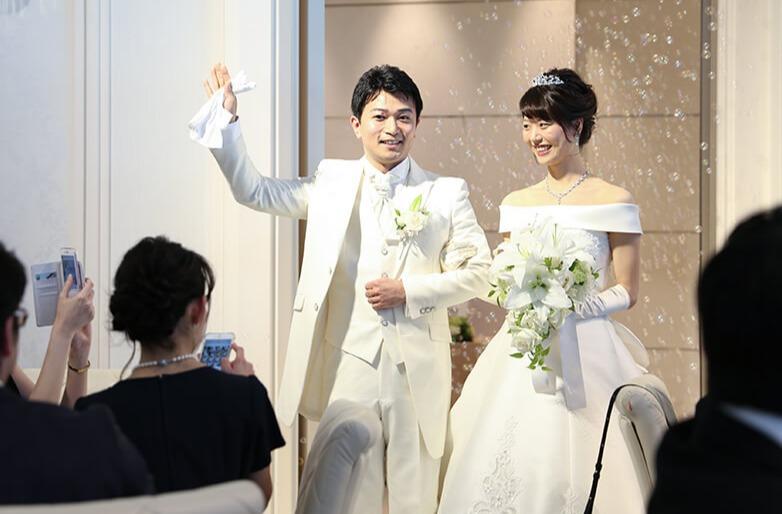 記憶に残る結婚式!の演出画像