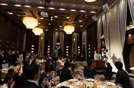 お2人らしさ溢れるオリジナルWEDDING♪の披露宴画像