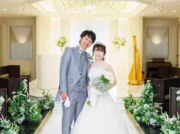 同窓会のようなゲストと愉しむ一日にしたいの挙式実例画像