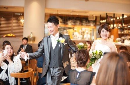 笑いあり涙ありのハートフルなご結婚式の披露宴画像