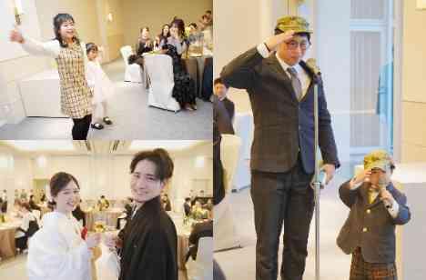 ゲスト参加型のサプライズWeddingの披露宴画像