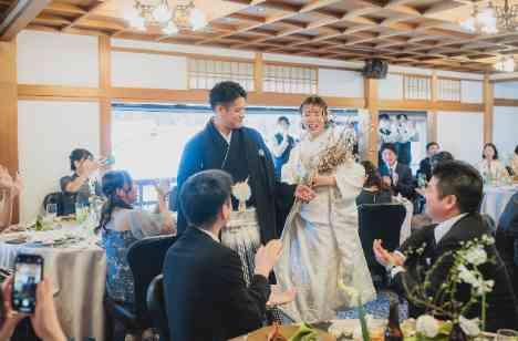 和・輪・笑　趣きある貸切邸宅で溢れる笑顔の披露宴画像