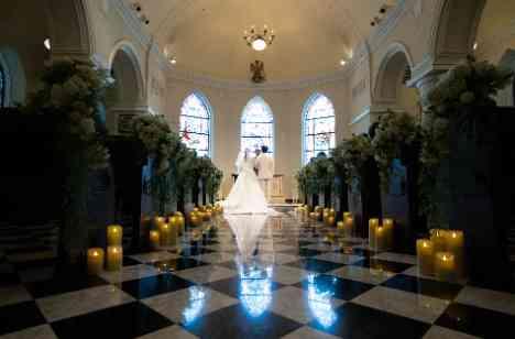 オリジナリティに溢れる結婚式に!!!の挙式画像