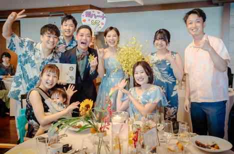 Happy Aloha Weddingの披露宴画像