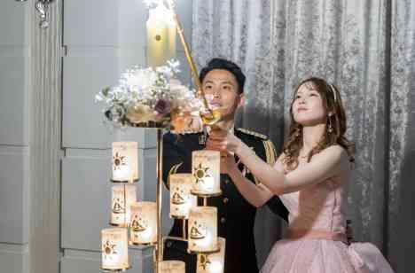 一日中笑顔の絶えないhappyな結婚式の演出画像