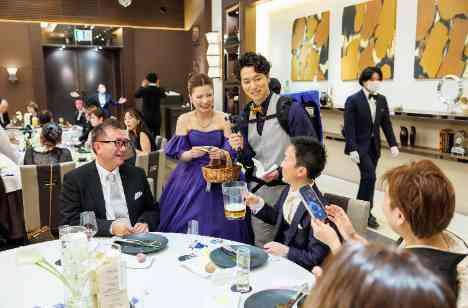 DUCLASS WEDDING REPORTの演出画像