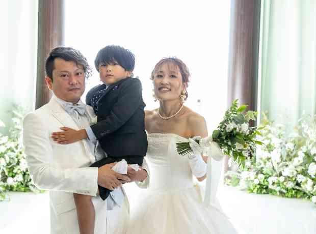 ずっと夢だった結婚式は大切なご家族様と・・・の挙式実例画像