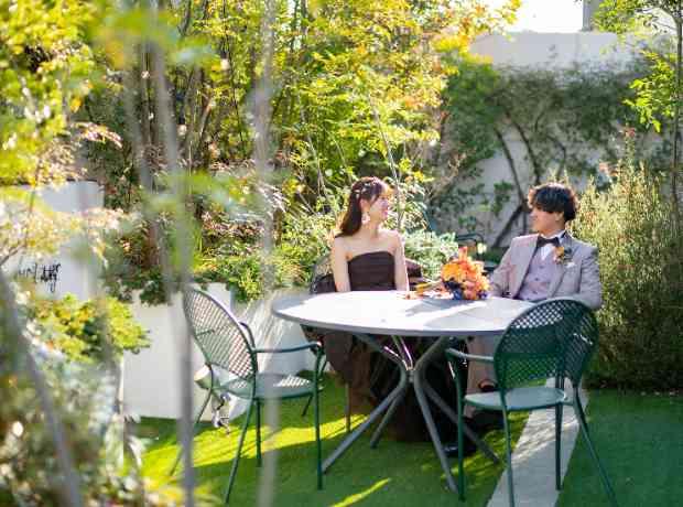 大切なゲストと繋がり合うweddingの挙式実例画像