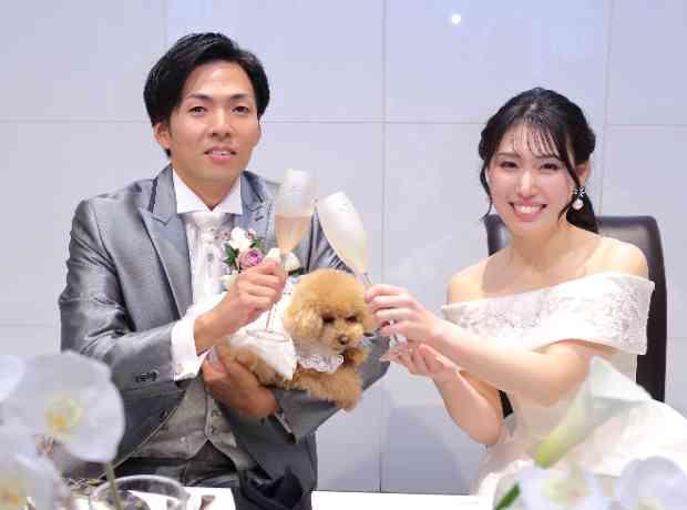 大切な家族とともに！ペットウェディングの挙式実例画像
