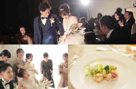 打上花火フィナーレ!Sunset Weddingの披露宴画像