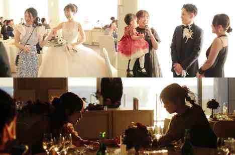 打上花火フィナーレ!Sunset Weddingの演出画像